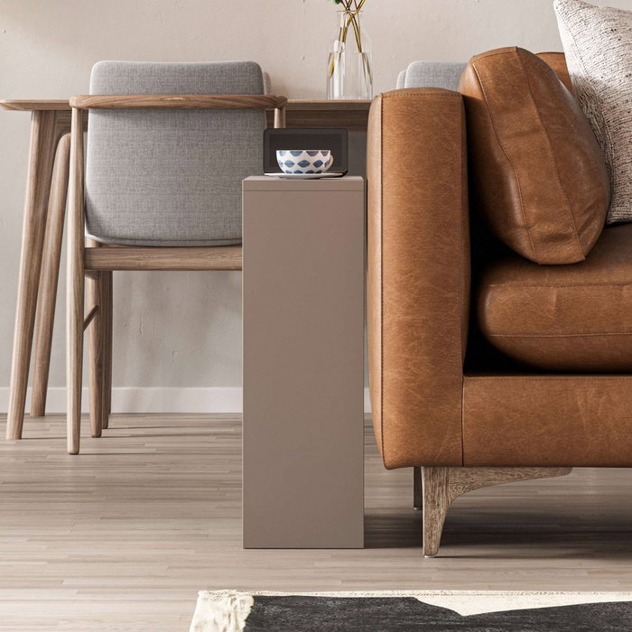 Hanah Home Mesa Auxiliar Simpi - Light Mocha